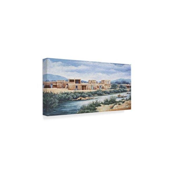 Carol J Rupp 'Pueblo' Canvas Art,10x19